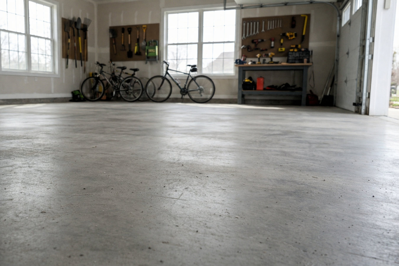Garage floor concrete in Buckeye, AZ